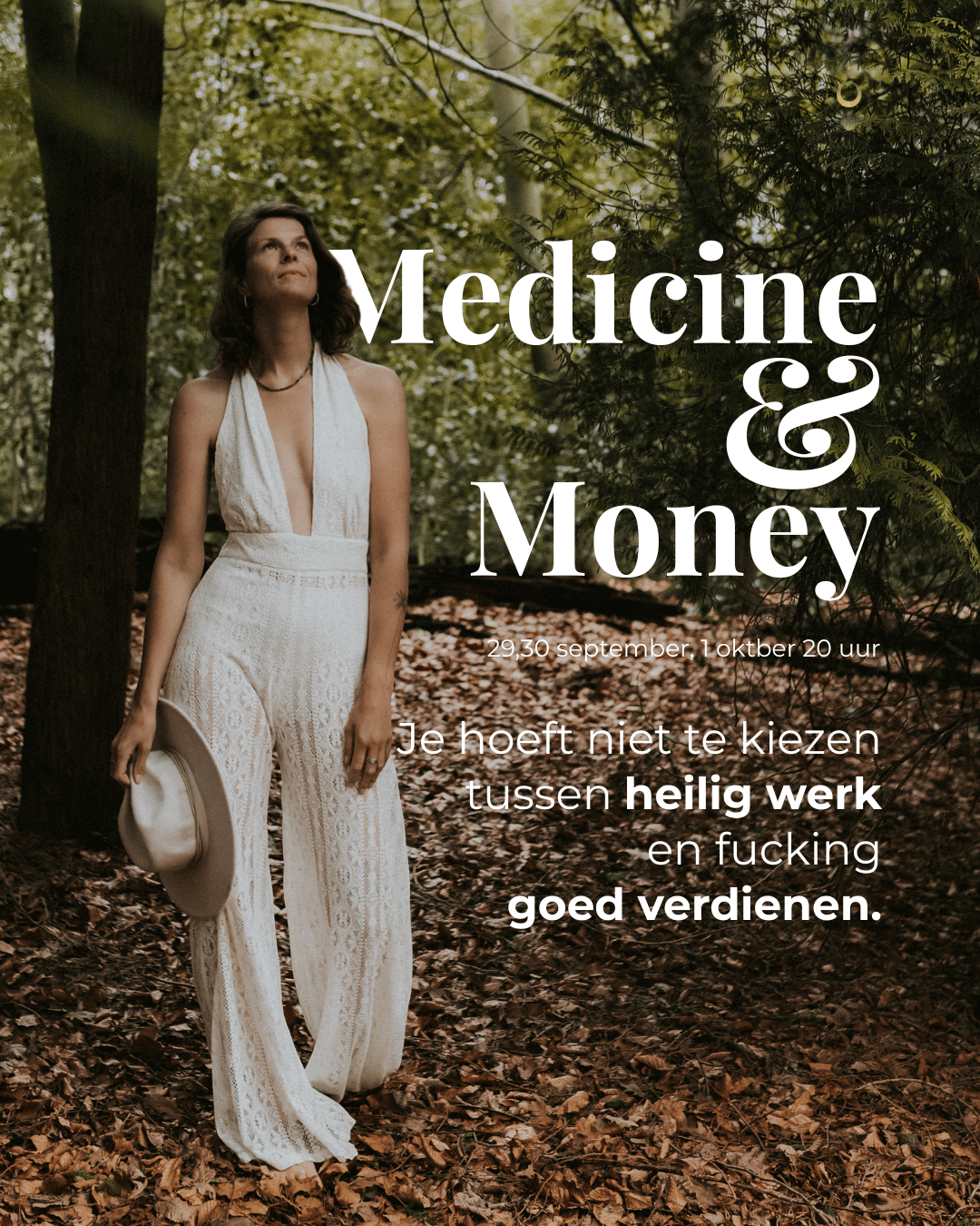 Medicine & Money — Barbara Schriek, 29 september, 30 september, 1 oktober