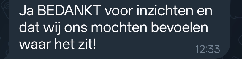 Resultaat: 3 aanvragen in een week terwijl retreat nog in de steigers staat