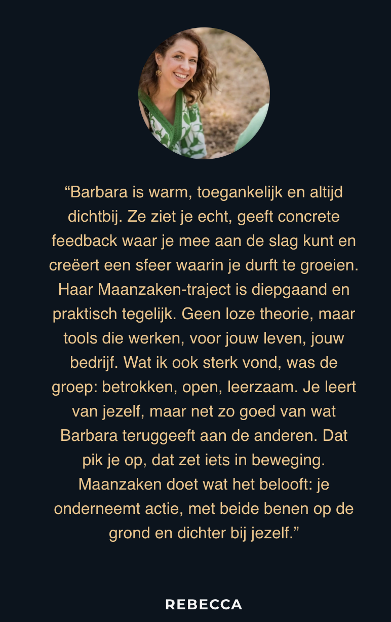 Review van een deelnemer