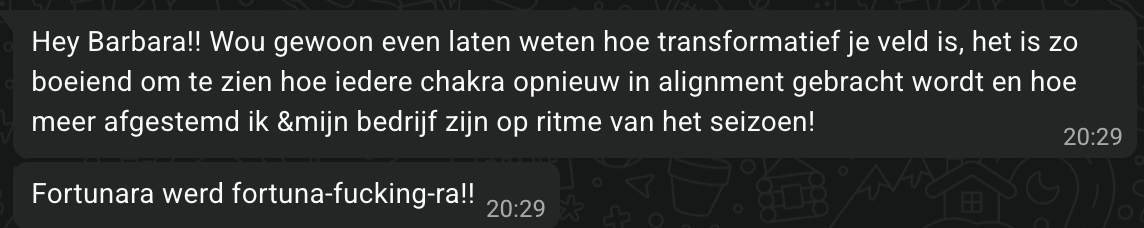 Review van een deelnemer